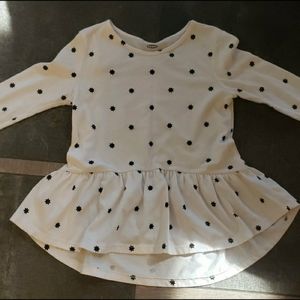 Carter's Size 4 Stars Peplum